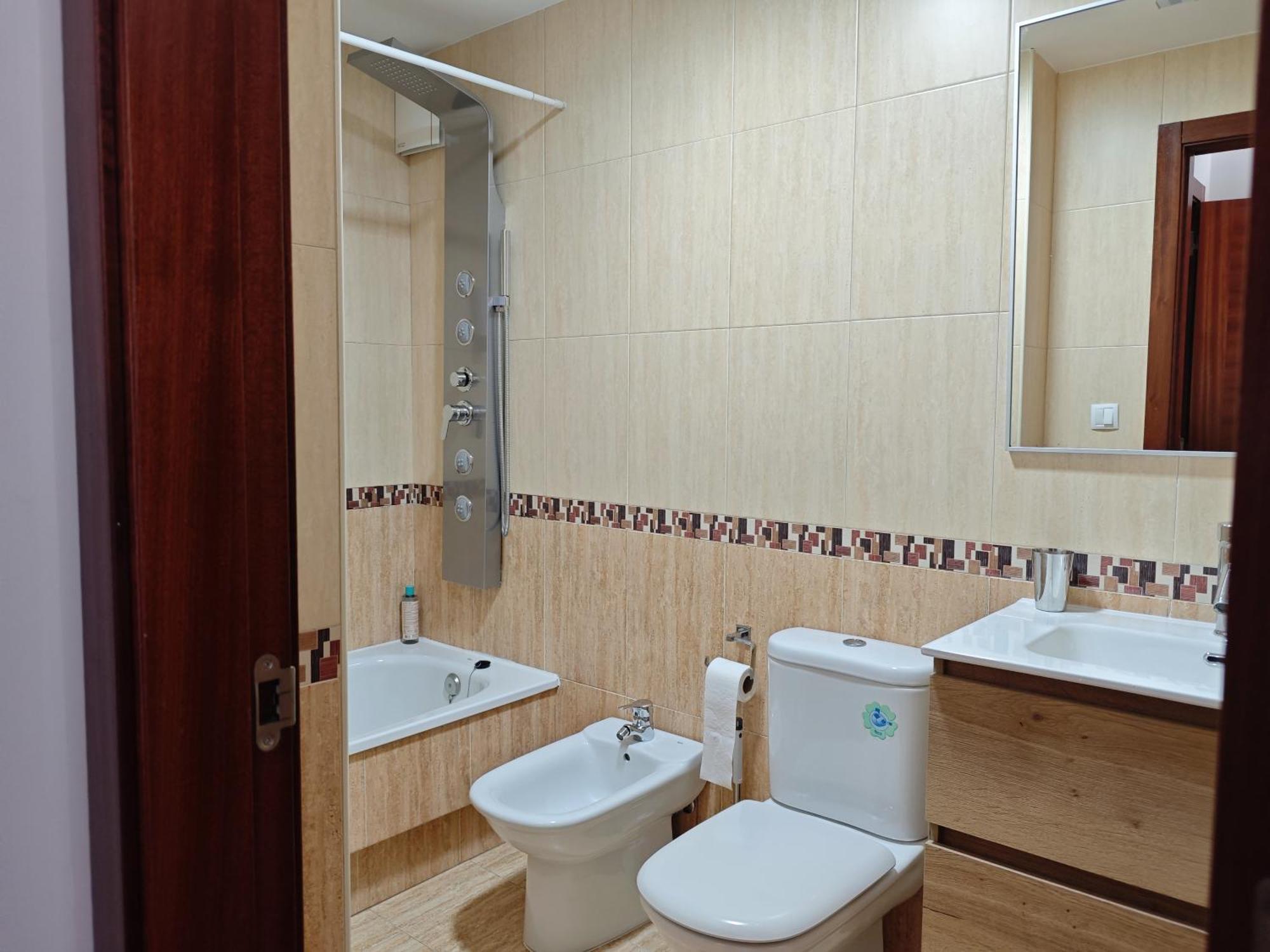 شقة Piso Fachada Maritima Exclusive Deluxe Center بورتو دو سون المظهر الخارجي الصورة